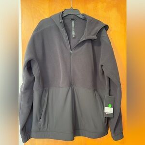 NWT Lululemon- Thick fleece half zip- XXL- Black- Excellent Condition/Never worn